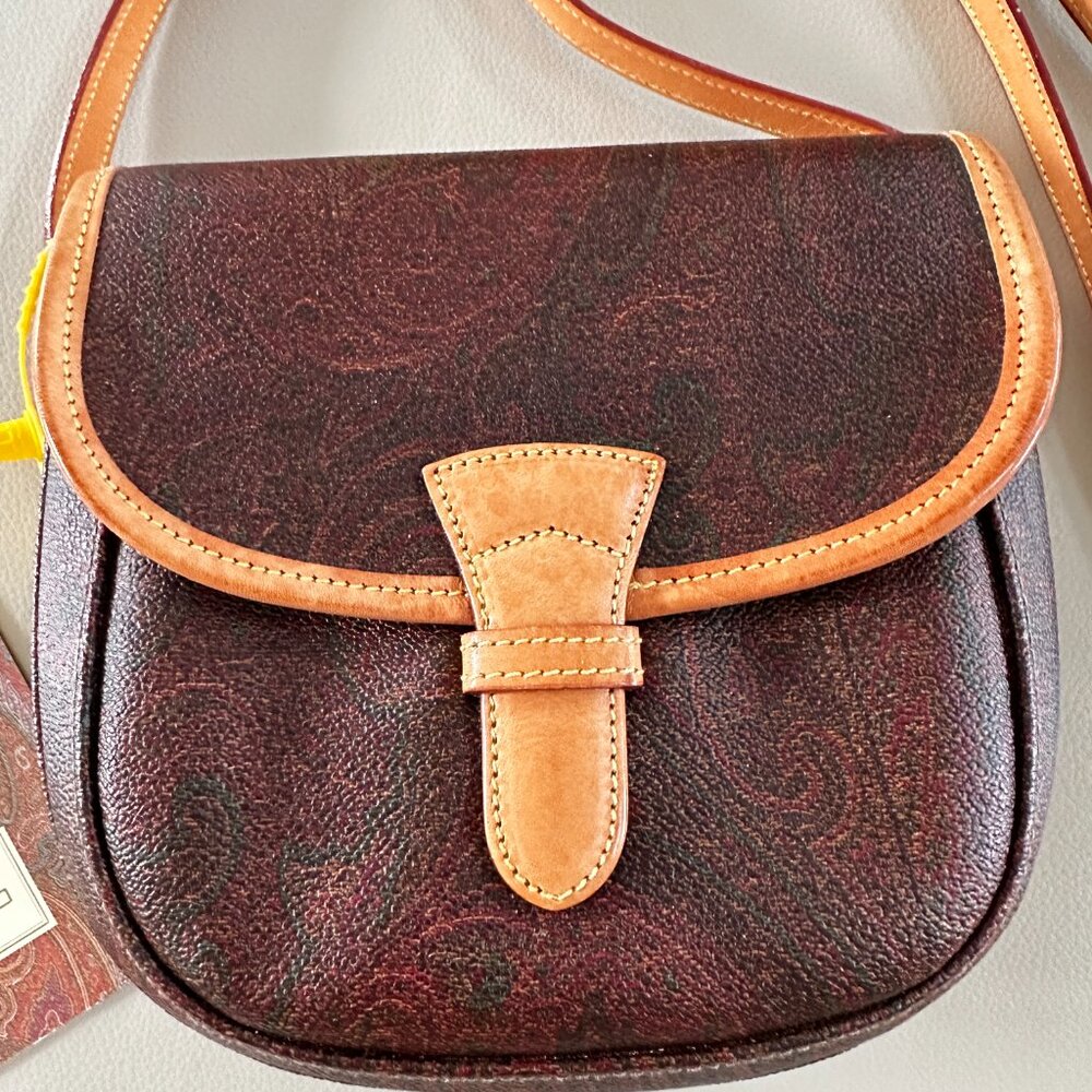ETRO Arnica Crossbody Saddle Bag - Picture 3 of 16